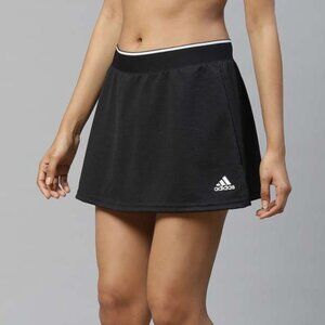 Adidas Tennis Skort Women's Size XS Black Club Skirt Aeroready Activewear GL5480